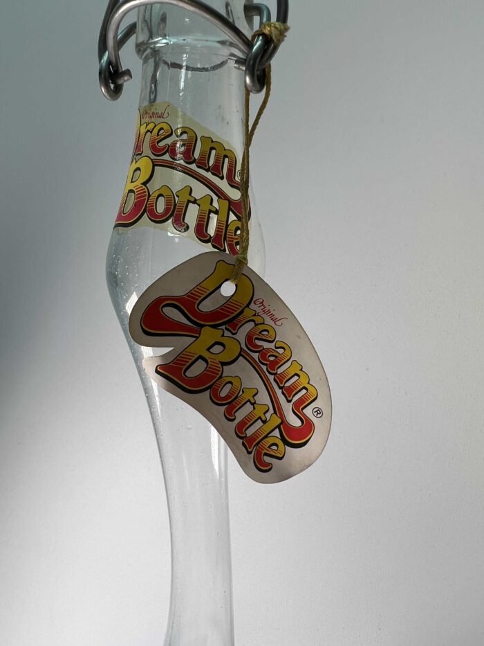 Συλλεκτικό γυάλινο μπουκάλι original Dream Bottle made in West Germany 42x7cm - Image 4
