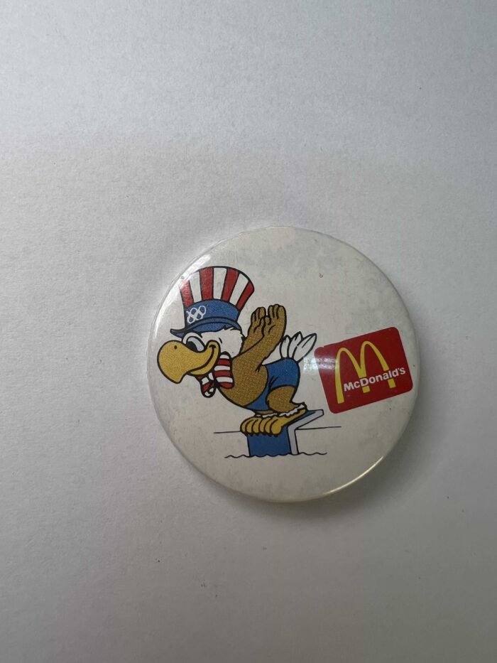 Αναμνηστική καρφίτσα 1980 L.A Sam The Olympic Eagle 4cm - Image 2