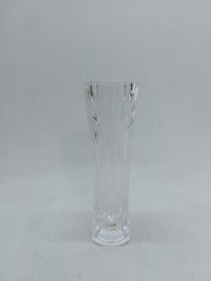 Κρυστάλλινο σκαλιστό βάζο 17x5,5x5,5cm