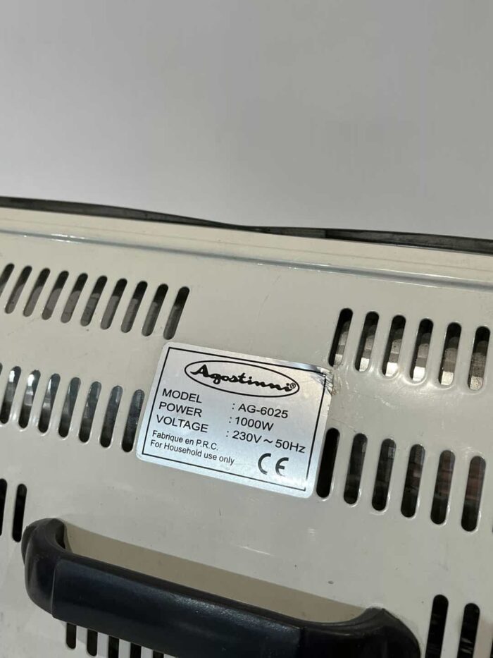 Ηλεκτρική σόμπα Agostinni 230V , 50Hz, 1000W - Image 4