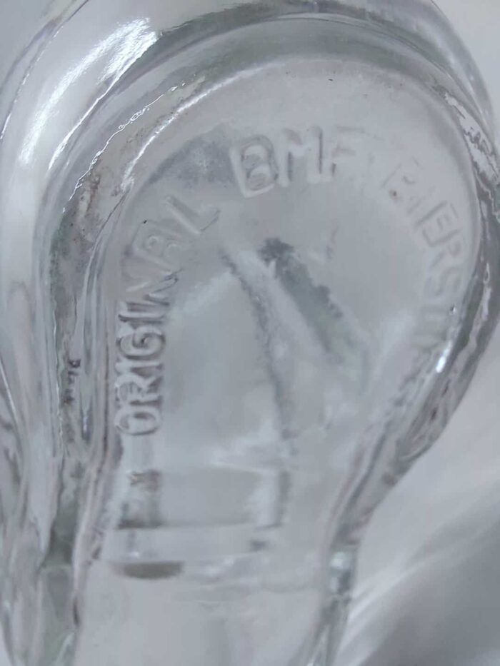 Ποτήρι μπύρας Γερμανίας αντίκα Original BMF Bierstiefel 21,5x17x5,5cm - Image 7
