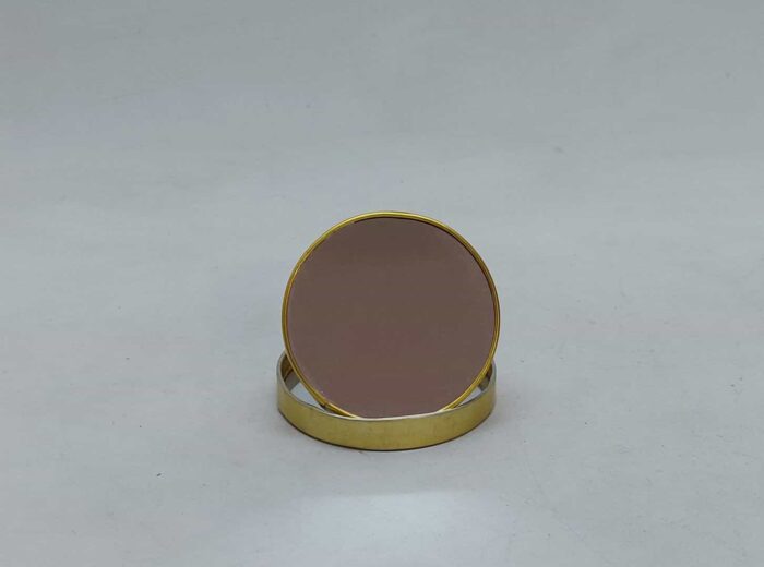Vintage ιαπωνικό καθρεφτάκι floral 8,5cm - Image 3