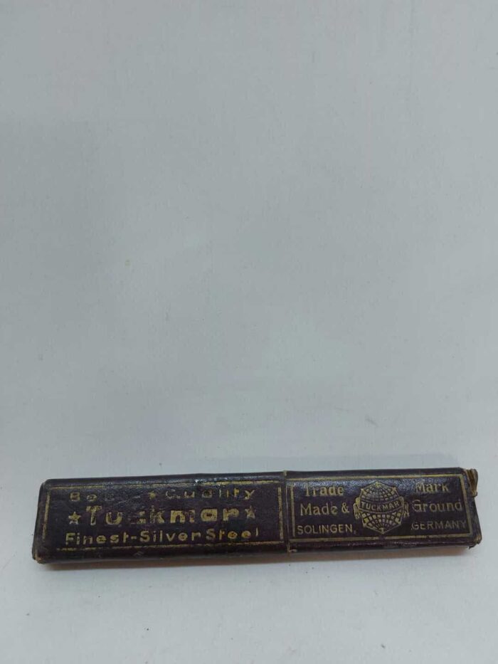 Vintage ξυράφι Solingen Tuckmar Germany με θήκη 16,5x3cm - Image 5
