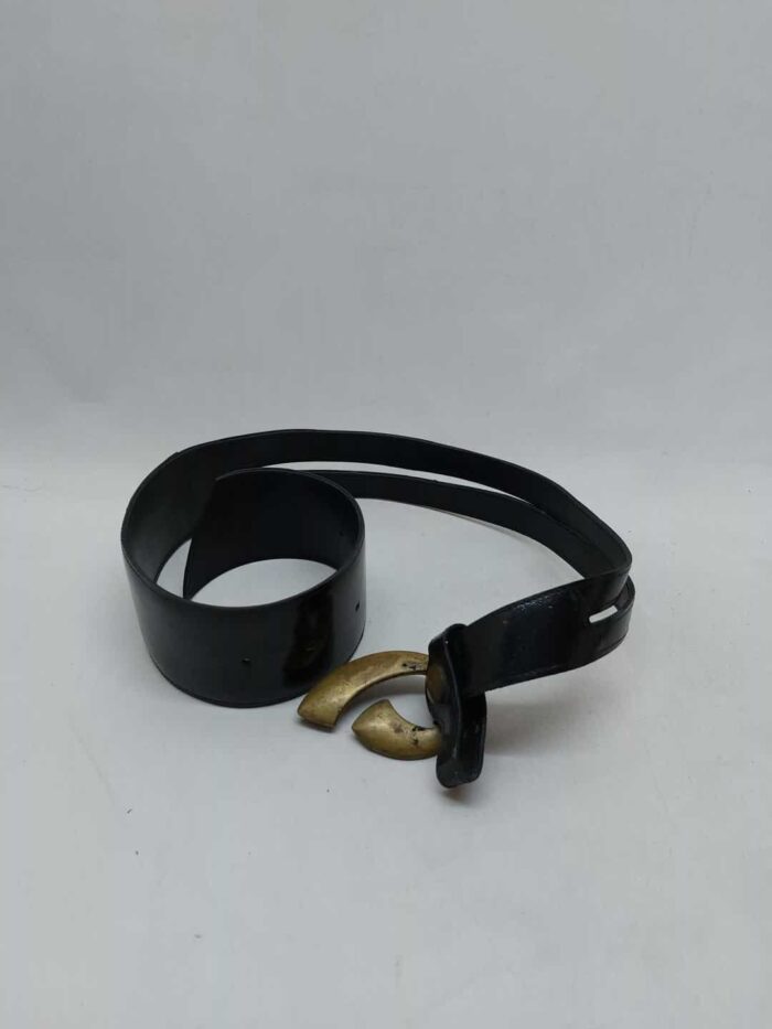 Vintage μαύρη ζώνη 98cm - Image 2