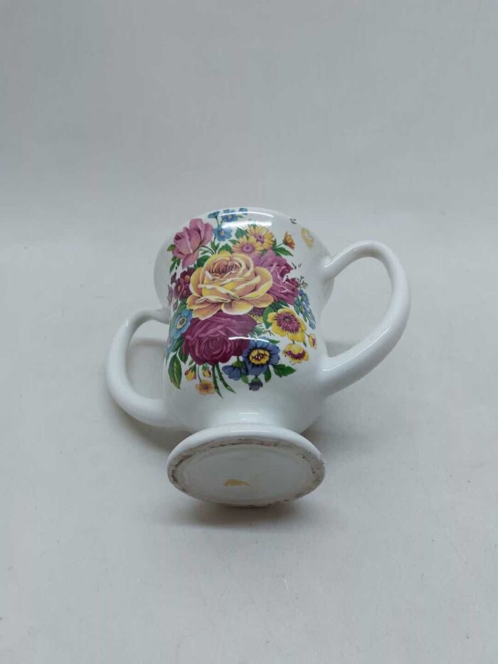 Vintage διακοσμητικό βάζο floral 14x19x11,5cm - Image 5