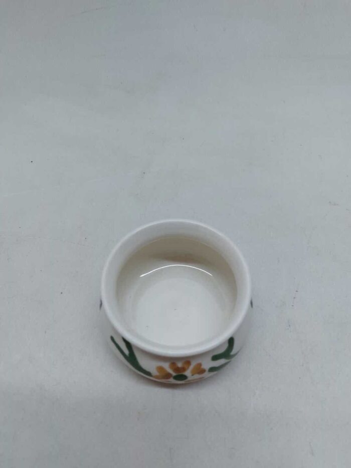 Vintage μινι βάση για ρεσώ, ζωγραφισμένη 4x7cm - Image 3