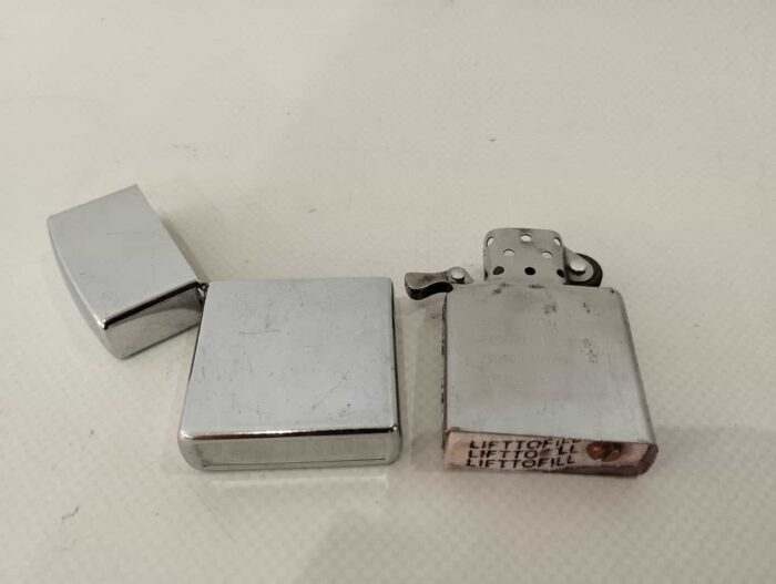 Μεταλλικός αναπτήρας τύπου Zippo 5,5cm (χρήζει γέμισμα) - Image 3