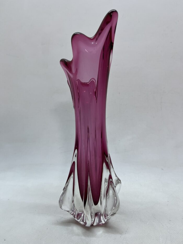 Mid Century Murano βάζο, Τσέχικης προέλευσης 32x9 - Image 4