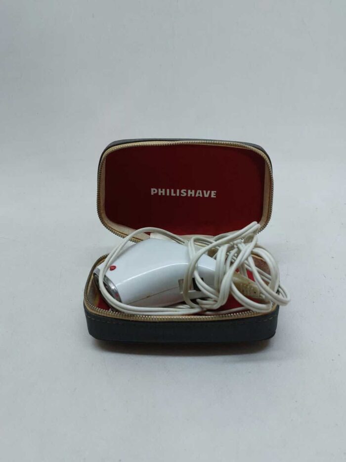 Vintage ξυριστική μηχανή Philishave Phillips με θήκη 7x11cm.
