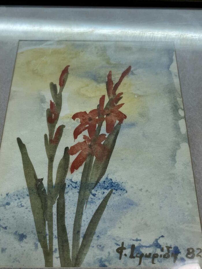 Vintage κάδρο τοίχου 26x23 - Image 5