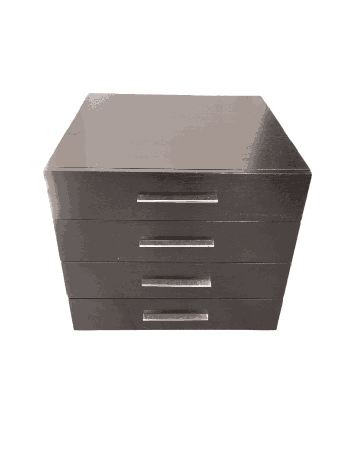 Τροχήλατο κομοδίνο 58x62x60 με 4 συρτάρια
