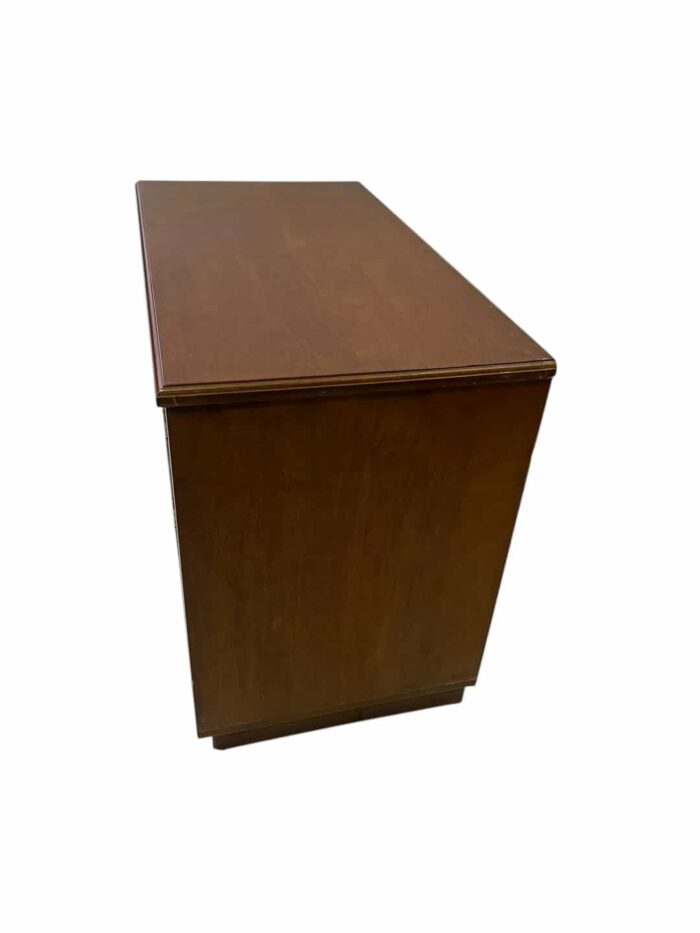 Vintage μασίφ κομοδίνο με 3 συρτάρια 56x72x38 - Image 6