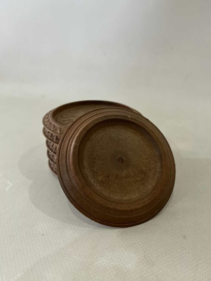 Σετ 6 πλαστικά σουβέρ , made in Italy 9,5cm - Image 4