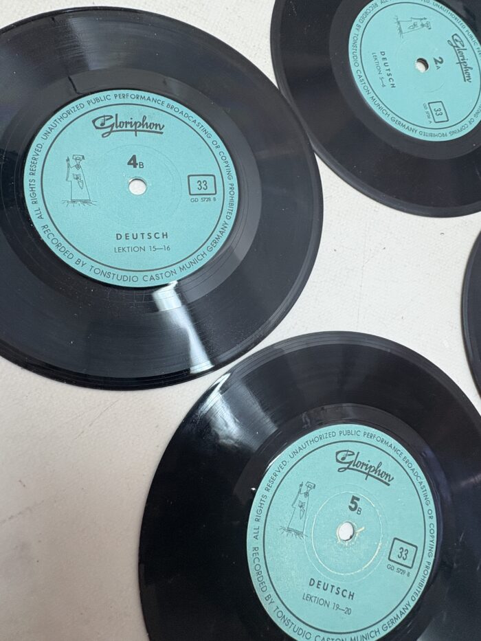 Vintage σετ 10 βινύλια εκμάθησης γερμανικών - Image 3