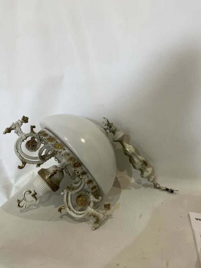 Vintage φωτιστικό οροφής λευκό 57x40