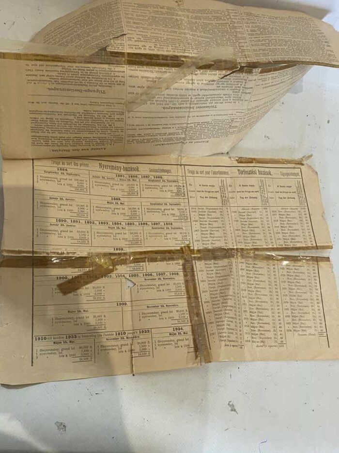 Ομόλογα πρώην Αύστρο ουγγρικής αυτοκρατορίας-Γαλλίας 1824,1884,1904,1919,1920,1922 - Image 9