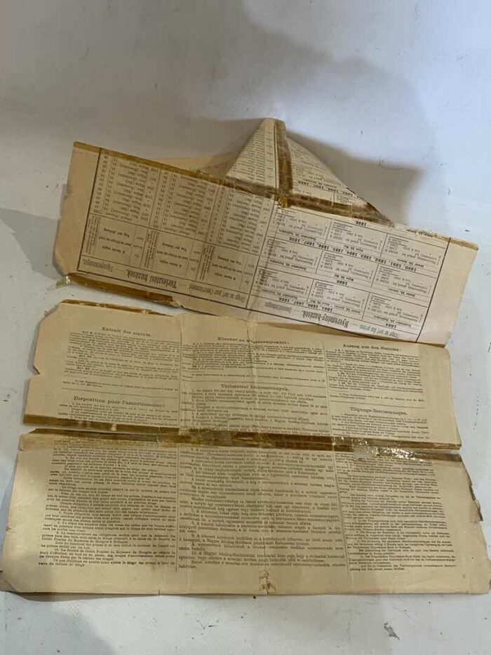 Ομόλογα πρώην Αύστρο ουγγρικής αυτοκρατορίας-Γαλλίας 1824,1884,1904,1919,1920,1922 - Image 8