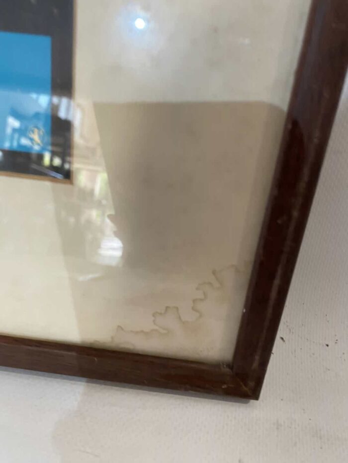 Vintage κάδρο απο σκηνή ταινίας 37x43 με φθορές - Image 3