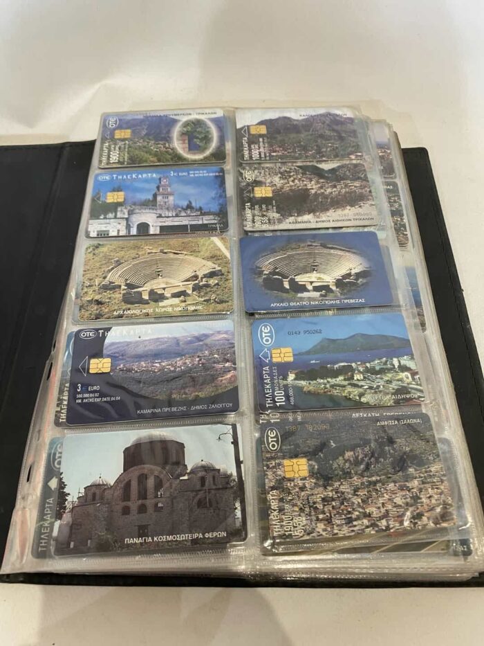 Vintage μεγάλη συλλογή με τηλεκάρτες 670 τεμαχίων - Image 2