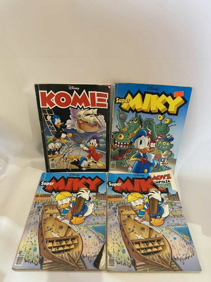 Σετ 4 κομικς ΜΙCKEY MOUSE