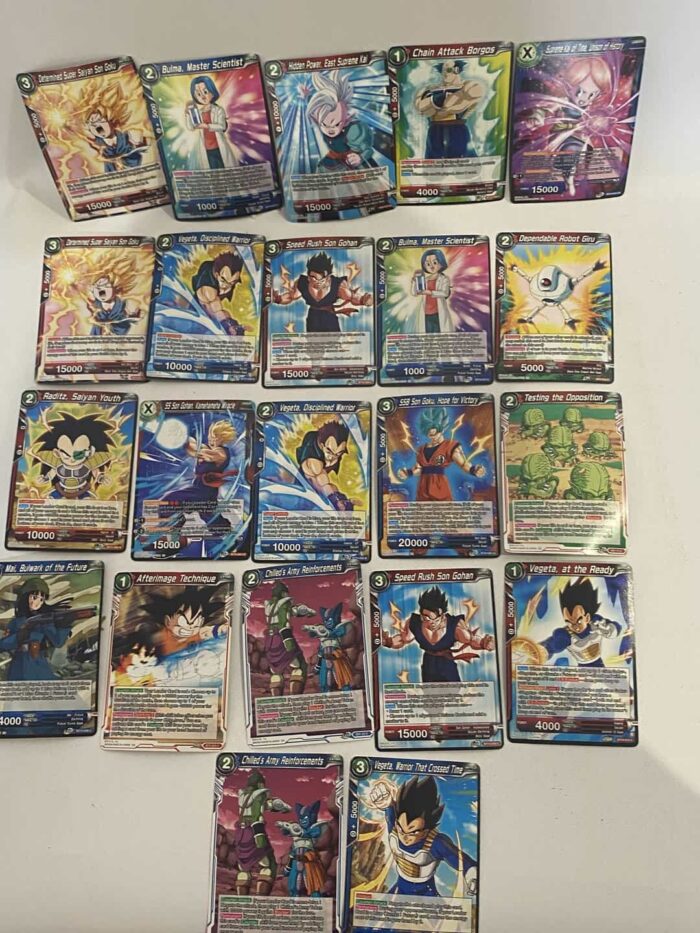 Συλλεκτικές κάρτες DRAGON BALL 22 τεμάχια - Image 3