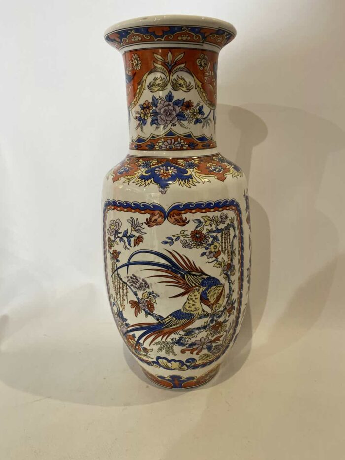 Vintage κινέζικο διακοσμητικό βάζο 20ου αιώνα Y.P DEAVUA 36x12