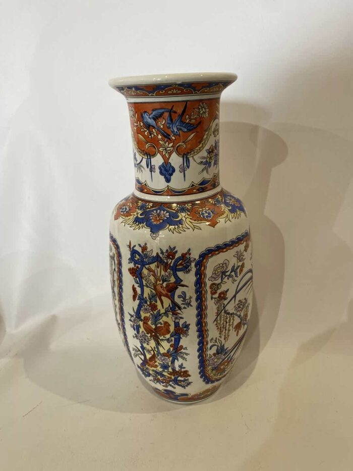 Vintage κινέζικο διακοσμητικό βάζο 20ου αιώνα Y.P DEAVUA 36x12 - Image 3