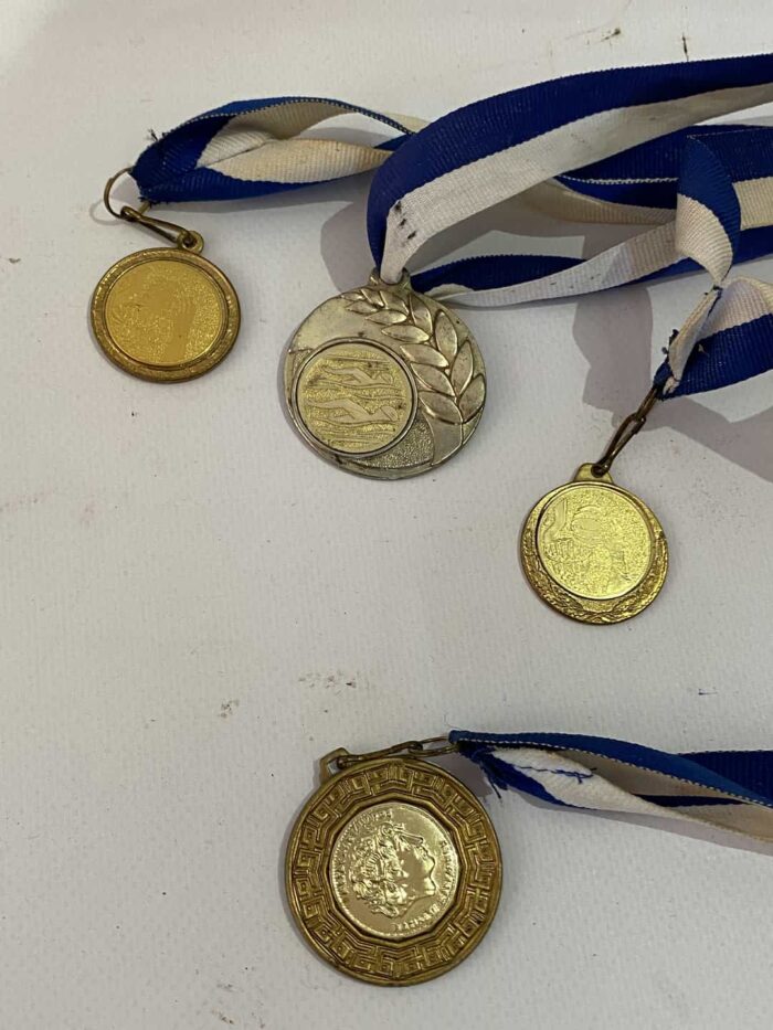 Σετ 4 αναμνηστικά μετάλλια