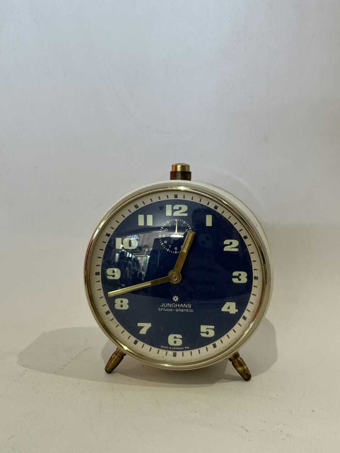 Vintage Γερμανικό κουρδιστό ρολόι Junghans Trivox-Silentic 10x9x4