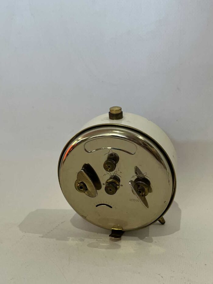 Vintage Γερμανικό κουρδιστό ρολόι Junghans Trivox-Silentic 10x9x4 - Image 3