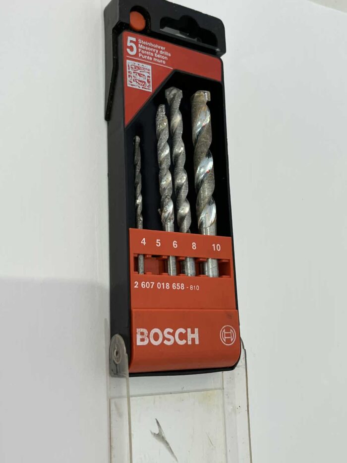 Κασετίνα Bosch με 4 τρυπάνια μπετού - Image 3