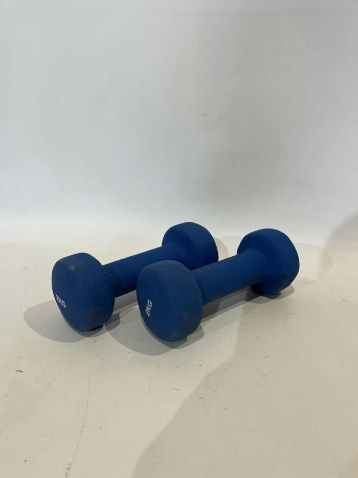 Σετ 2 βαράκια γυμναστικής 2x2Kg 16cm