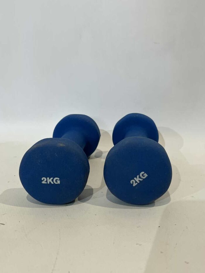 Σετ 2 βαράκια γυμναστικής 2x2Kg 16cm - Image 3