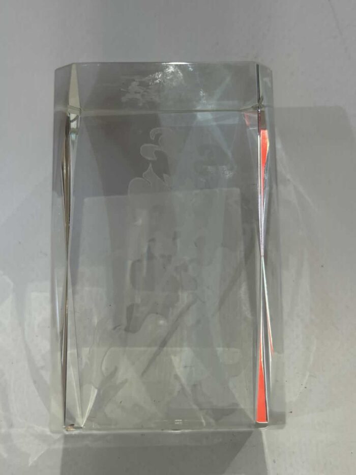 Συλλεκτικός γυάλινος κύβος 3D Johnie Walker 8x5